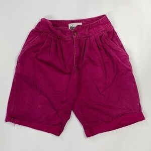 Vintage Idioms Pink High Waisted Shorts Size 7/8